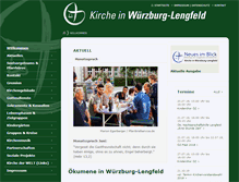 Tablet Screenshot of kirche-lengfeld.de